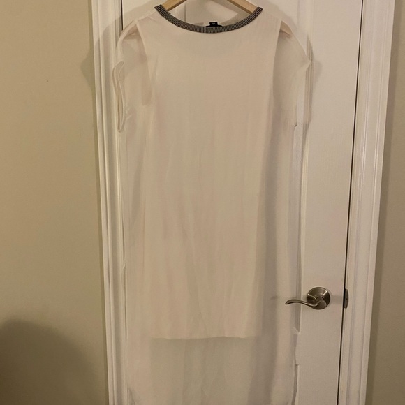 💎 ONLY Brand Sleeveless Dress With Sheer Overlay Size M - Picture 8 of 10
